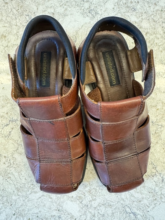 Vintage 90\'s Unlisted Kenneth Cole Fisherman Sandals Mens 8M - Rare find